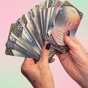 Archangel Metatron Oracle Cards x 45 including Booklet and Beech Card Stand- LAUNCH PRICE